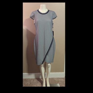 Tommy Hilfiger Casual Navy & White Dress